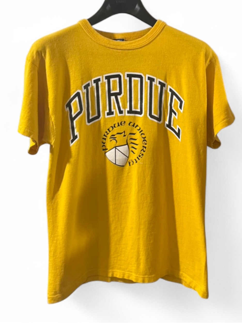 Vintage Champion Purdue University Logo Graphic T-shirt Size Men’s Large